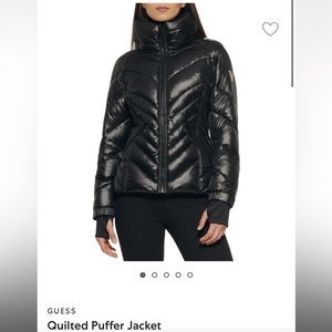 Guess Quilted Puffer NWOT